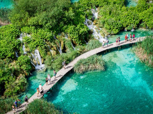 Split to Zagreb via Plitvice Lakes (Private)